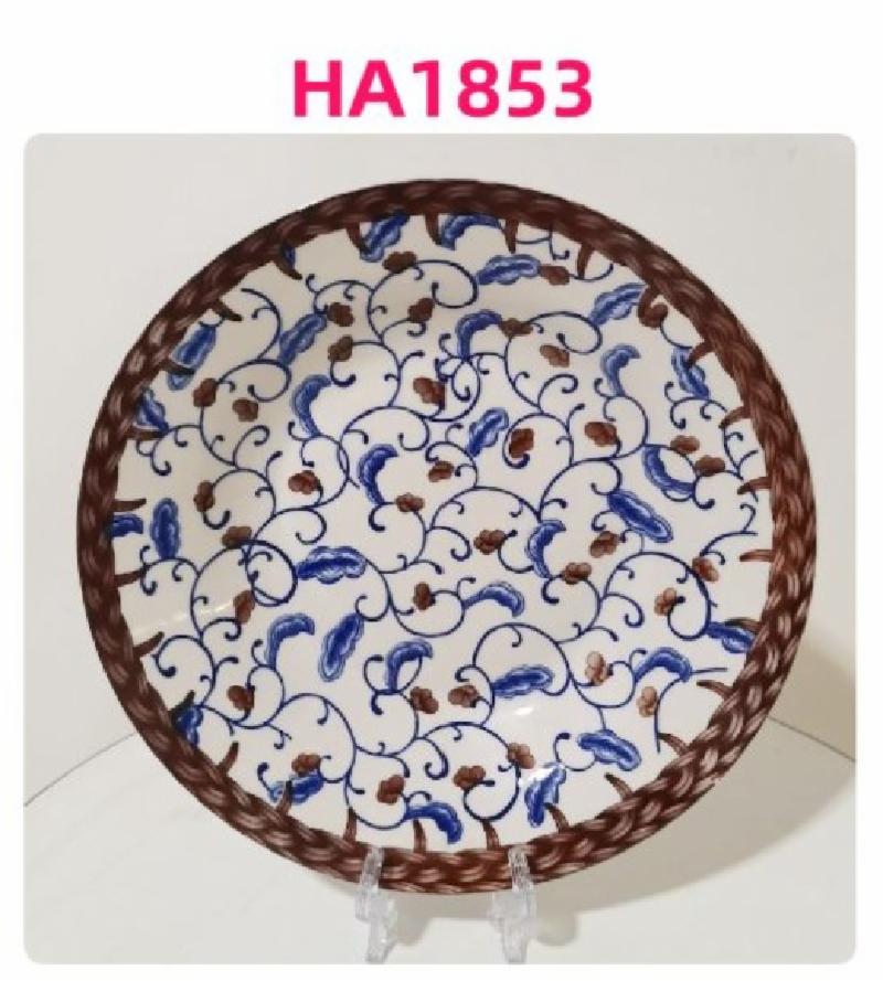 Piring Keramik 9.2"in HA 1853(48pcs)