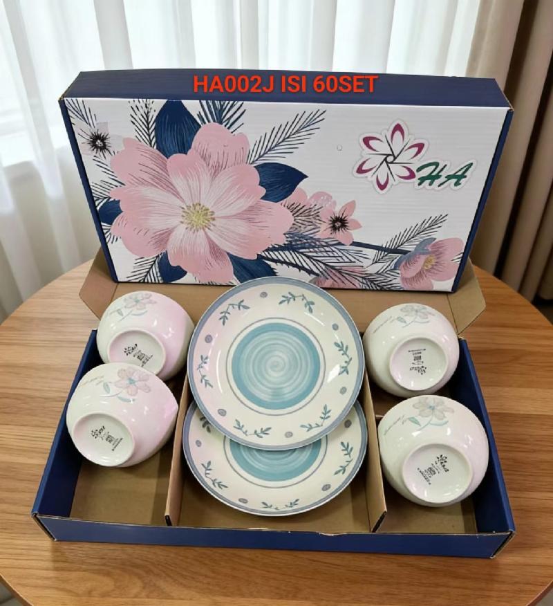 Set Hampers Keramik SNI HA002J (60pcs)