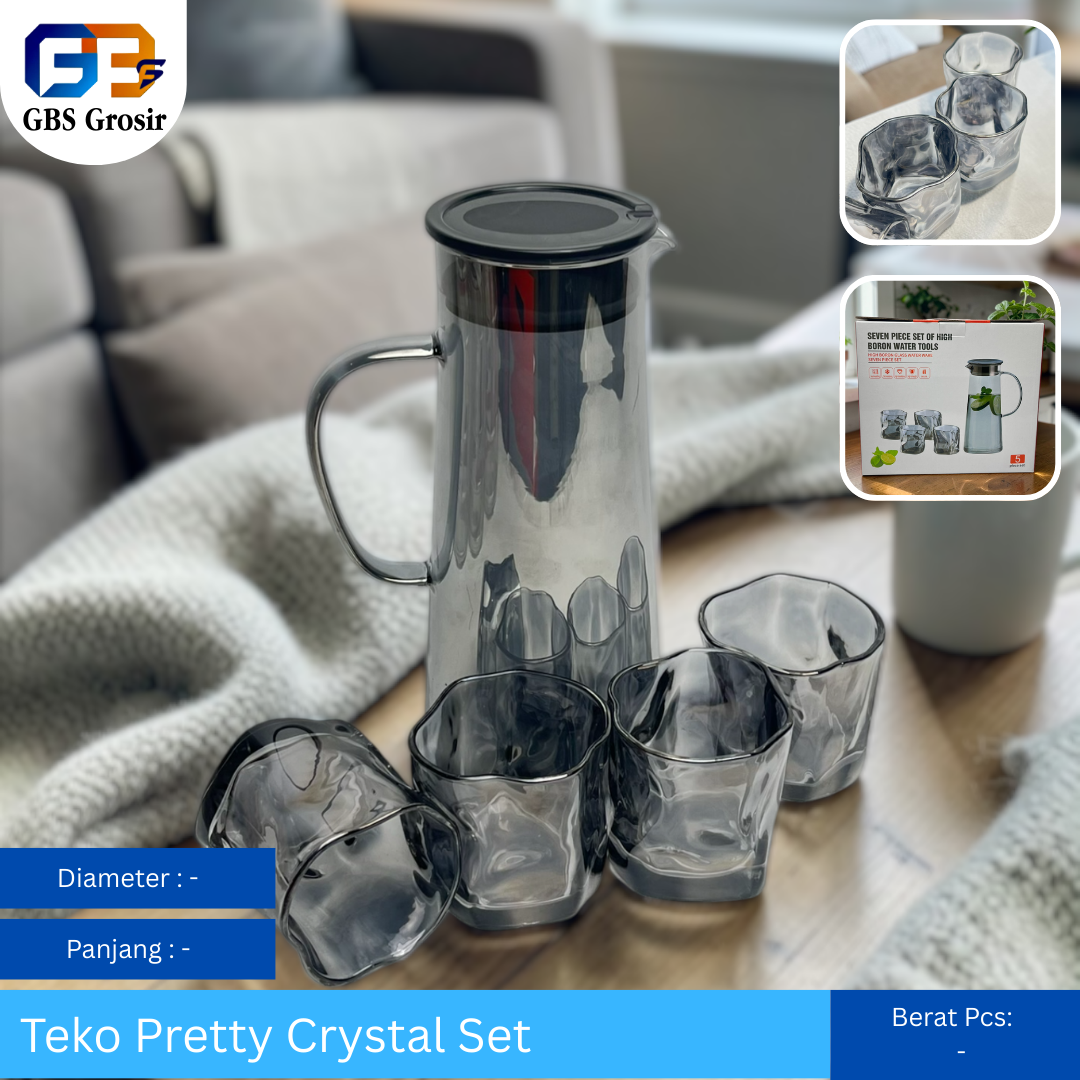 Teko Pretty Crystal Set 5pcs (12set)