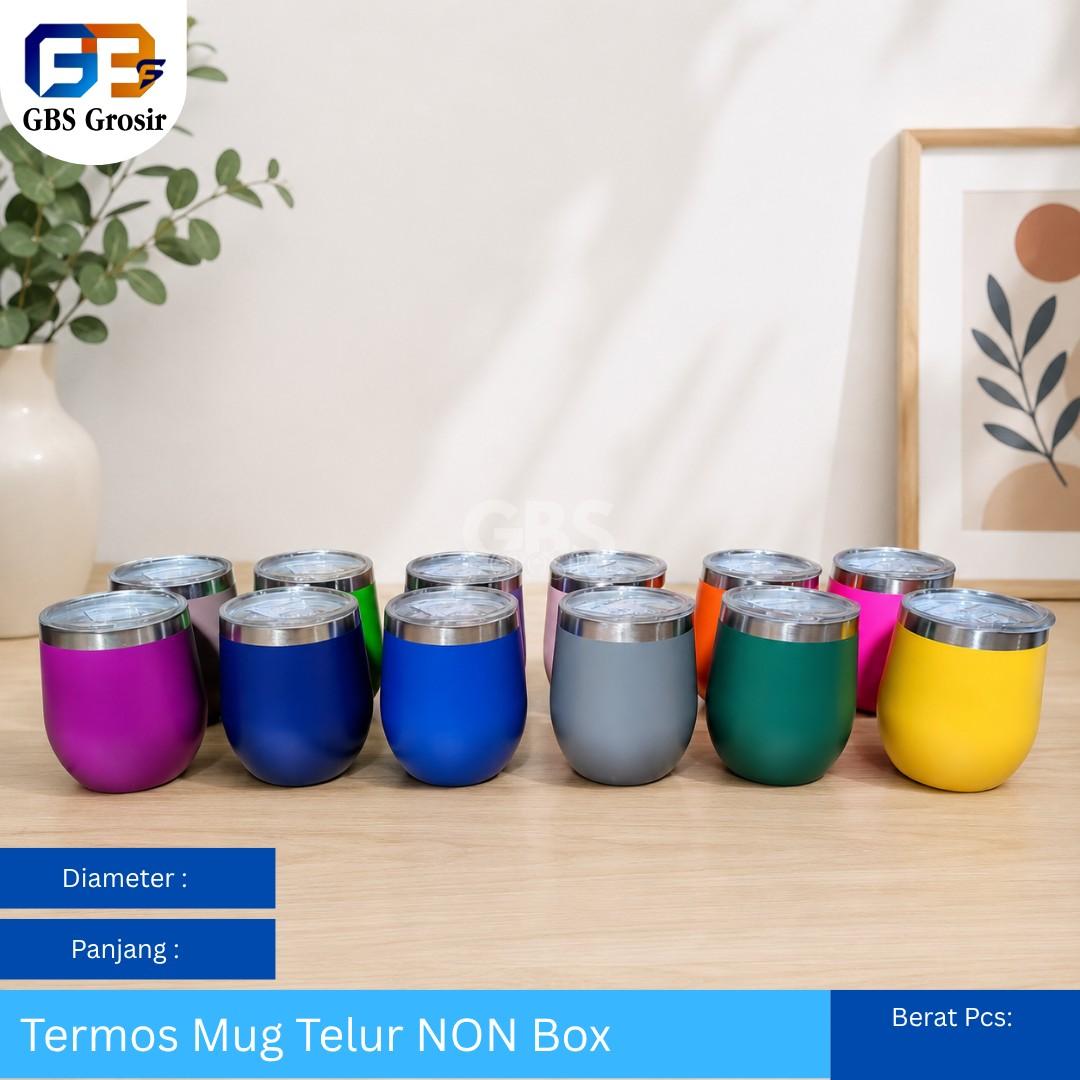 Termos Mug Telur NON Box (100pcs)