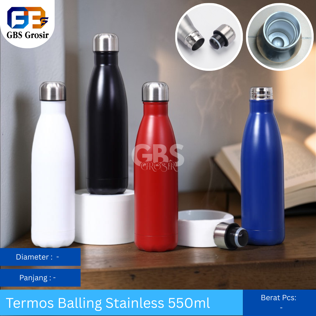 Termos Balling Stainless 550ml (50pcs)
