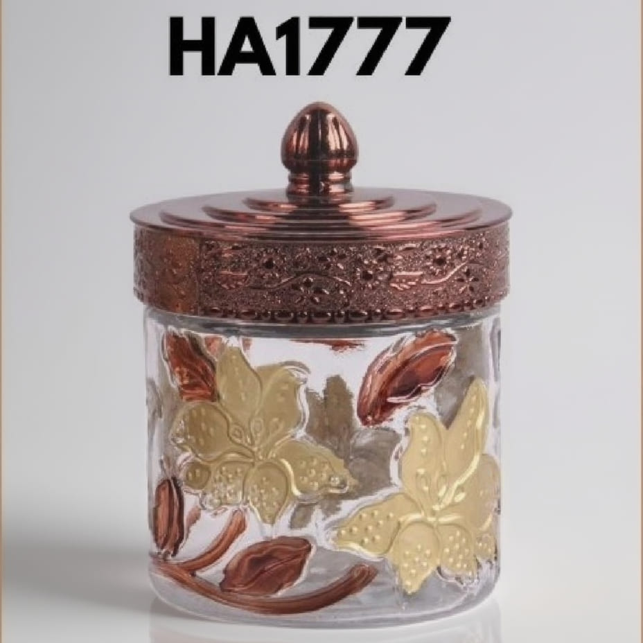 Toples Kaca set1 HA1777 800ml (24pcs)
