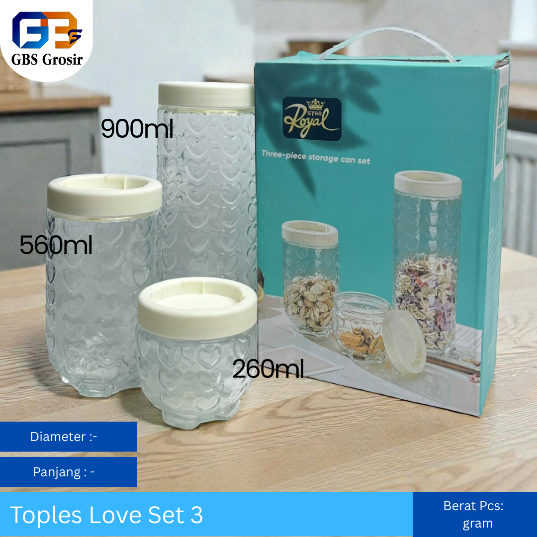 Toples Love Set (24pcs)
