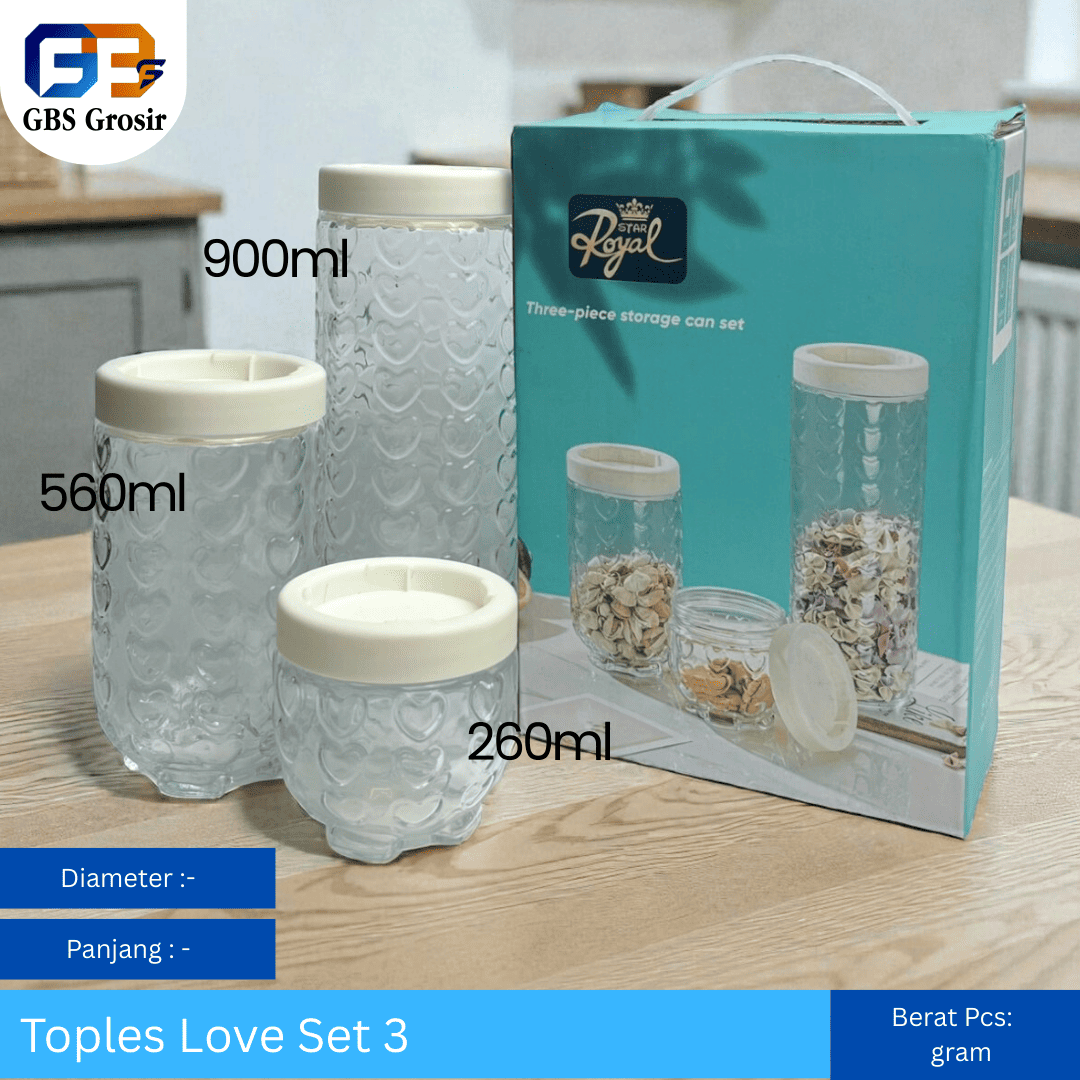 Toples Love Set (24pcs)