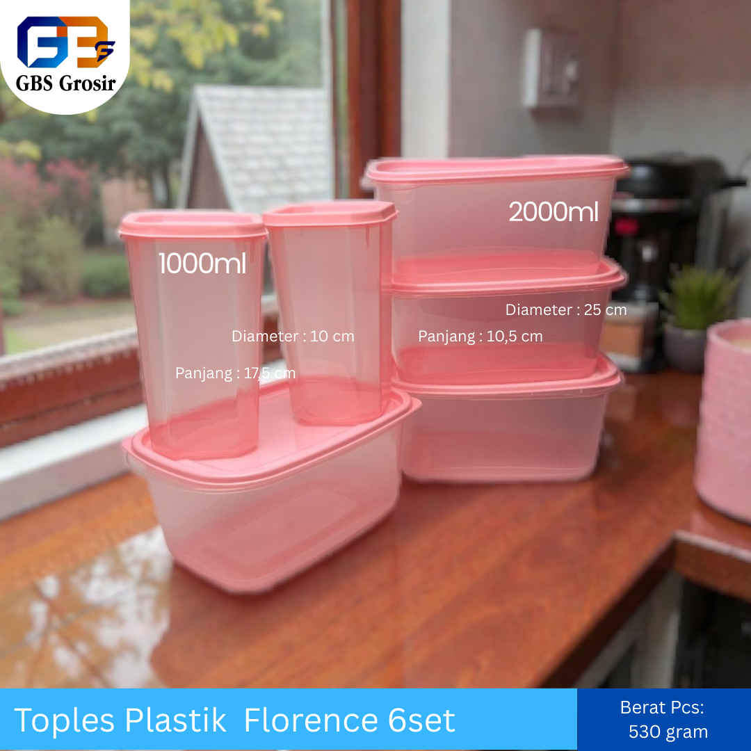 Toples Plastik  Florence Set (32pcs)