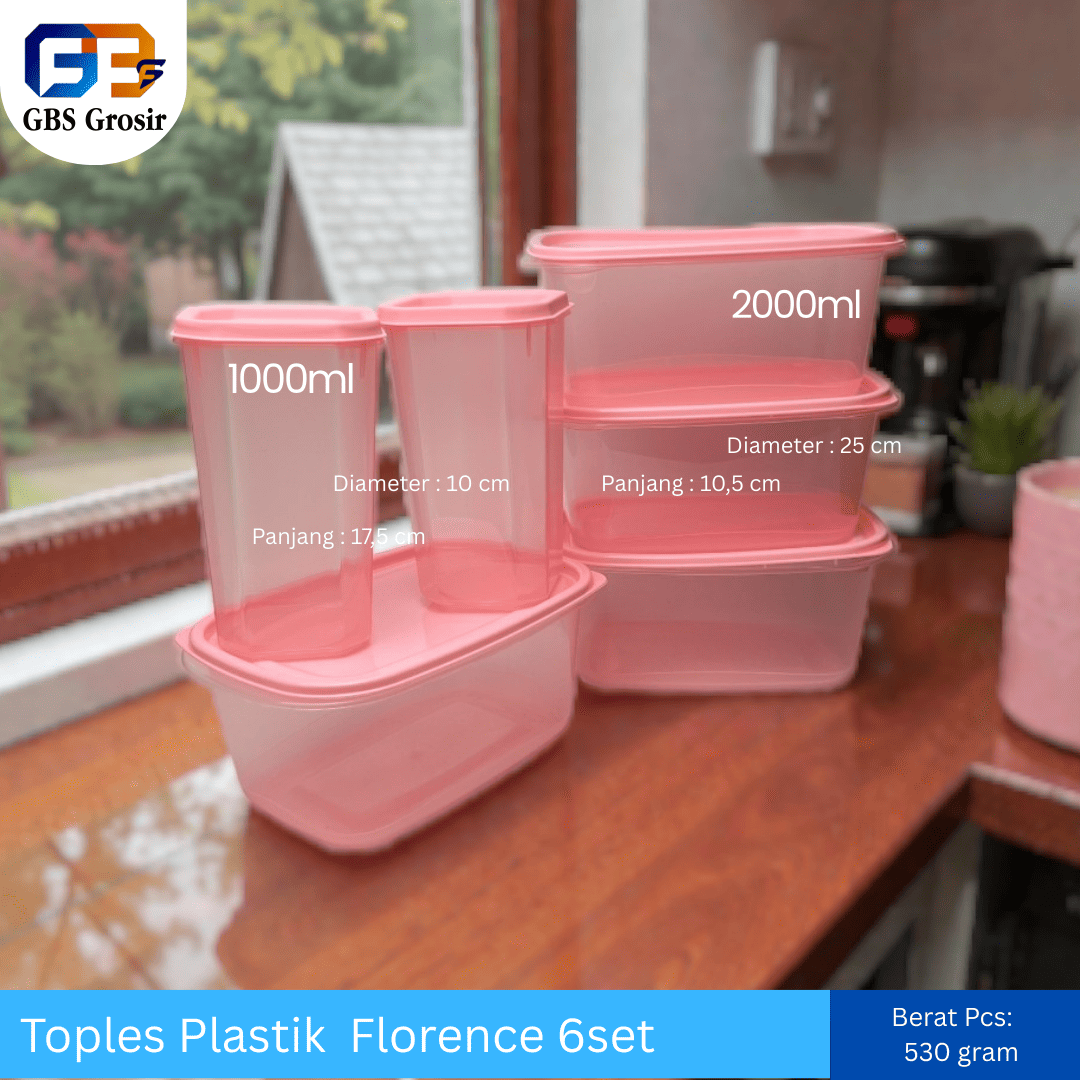 Toples Plastik  Florence Set (32pcs)