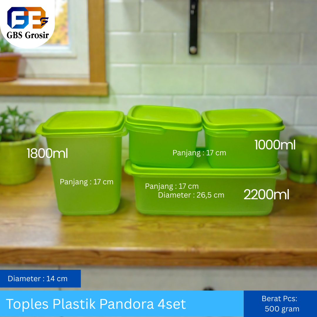 Toples Plastik Pandora Set (30pcs)
