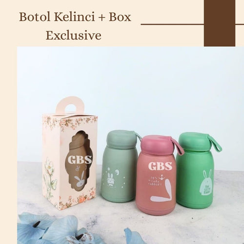 Botol Kelinci Kaca NON box (80pcs)