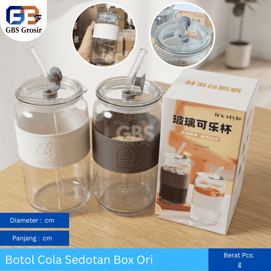 Botol Cola Sedotan Box Ori (70pcs)