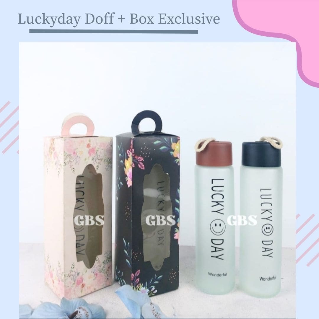 Botol Lucky Day Doff + Box Exclusive 7721
