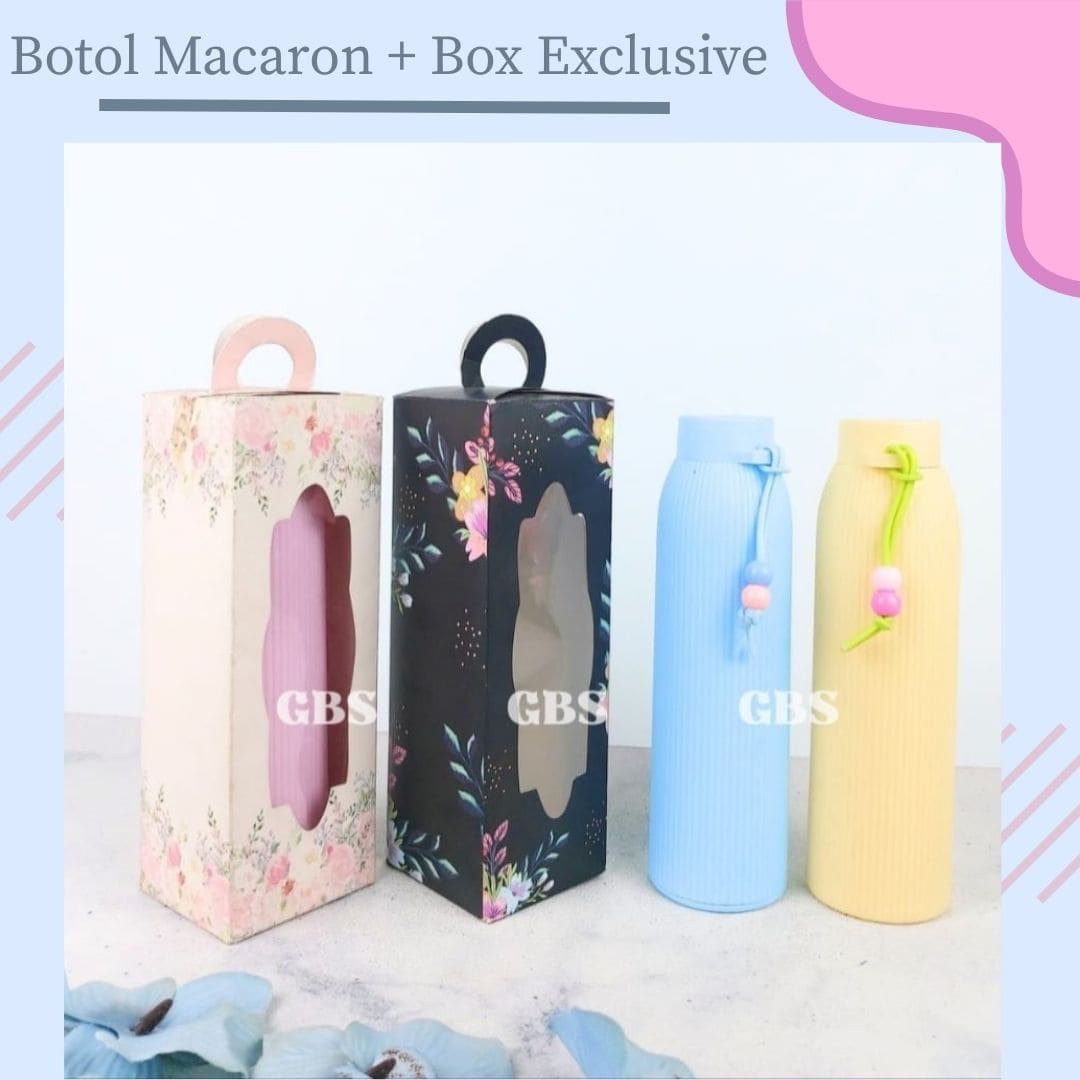 Botol Macaron + Box Exclusive 7721