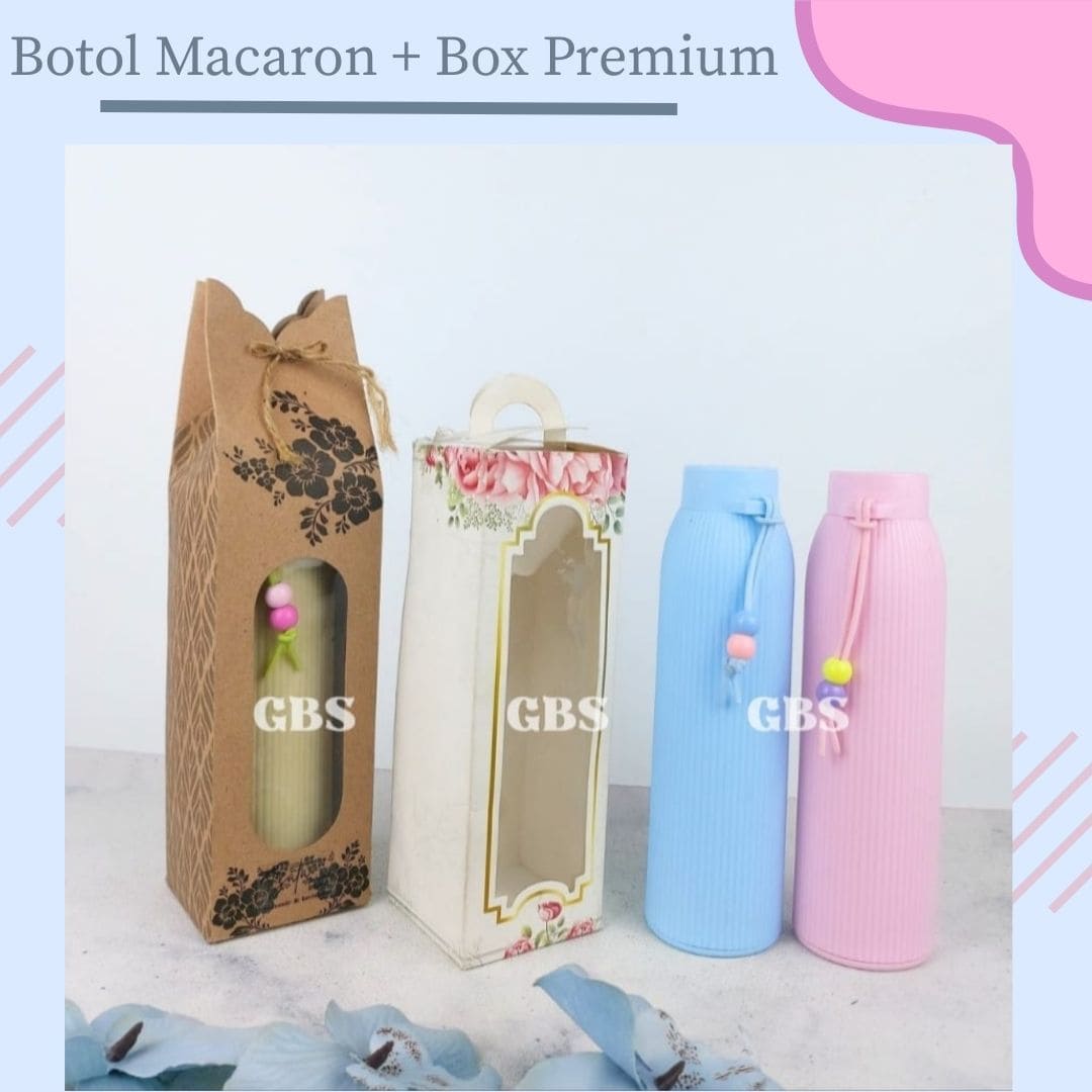 Botol Macaron + Box Premium 7721