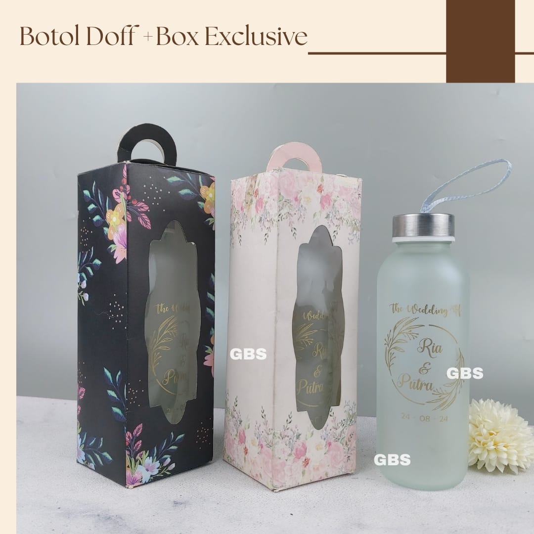Botol Kaca Doff 420ml (80pcs)