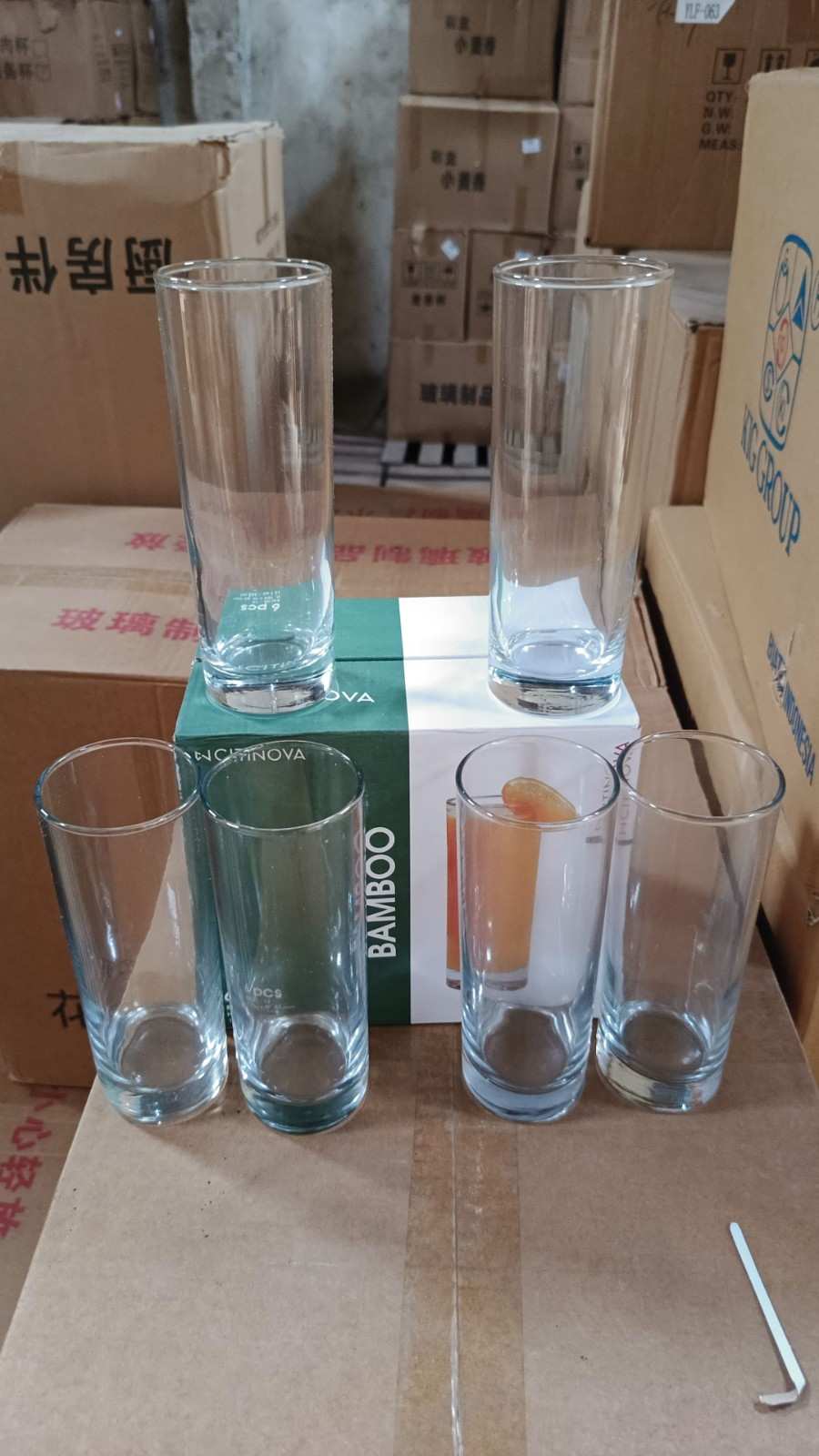Gelas Bamboo Set 6 Pcs (48pcs)