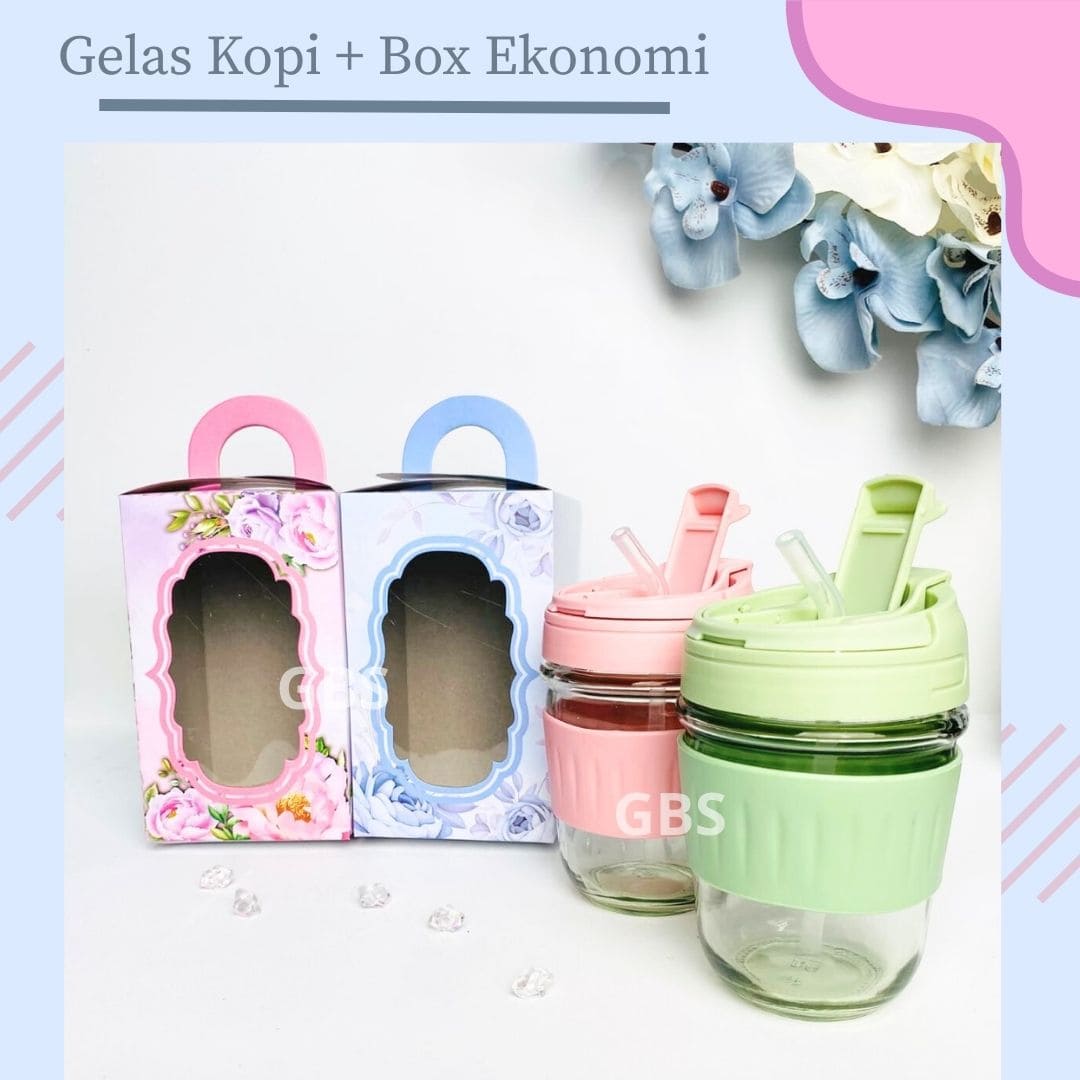 Gelas Kopi Non + Box Eko 9915