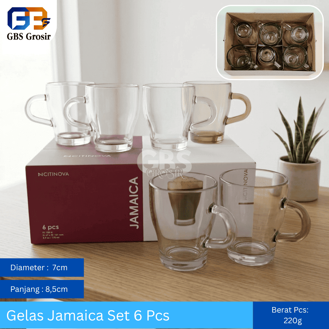 Gelas Jamaica (48pcs)