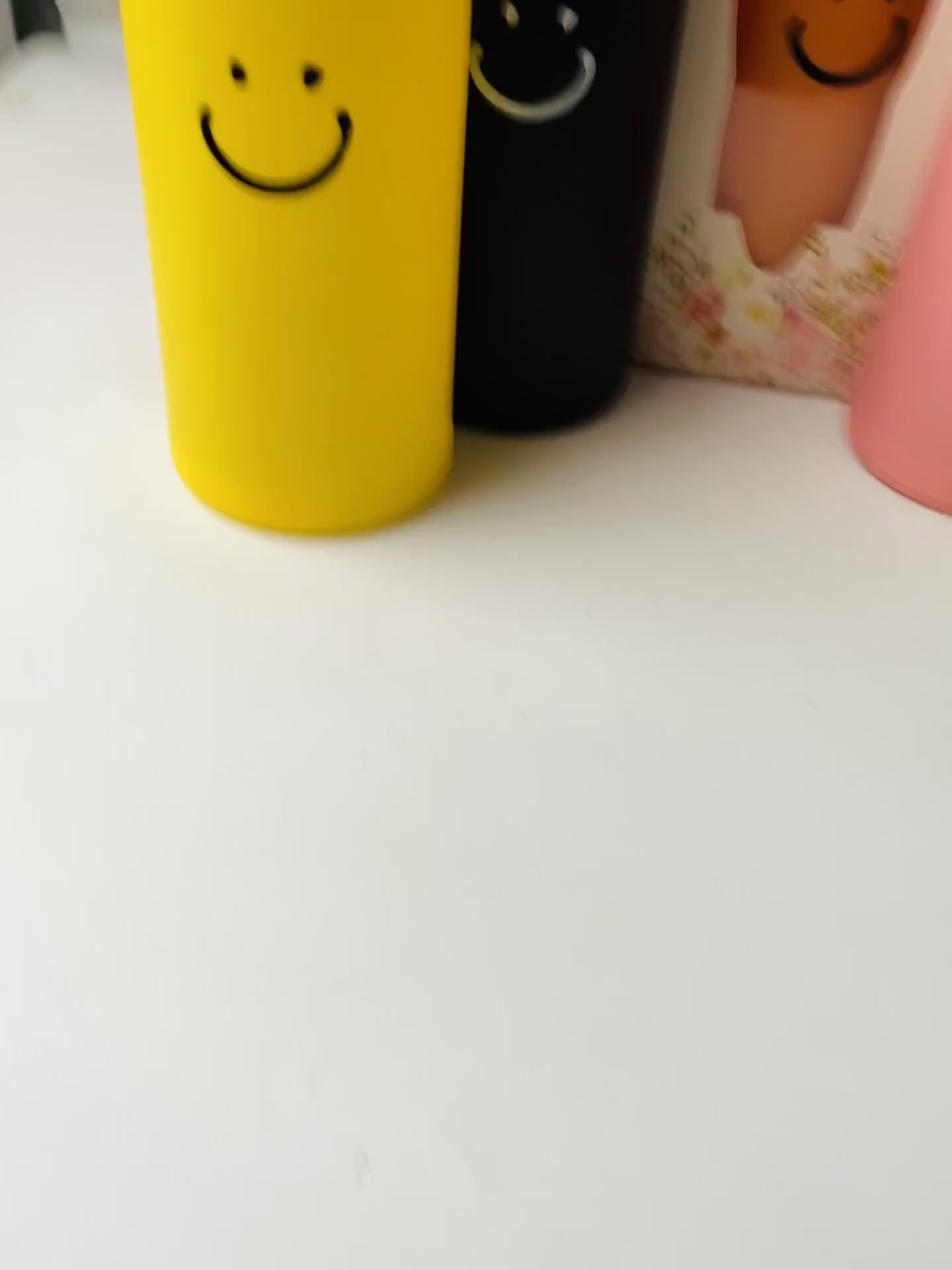 Botol Kaca Smile Warna (80pcs)