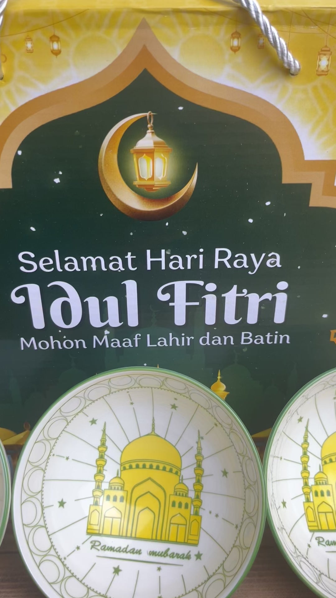 Mangkok Japanese isi 4 NA LEBARAN (24pcs)