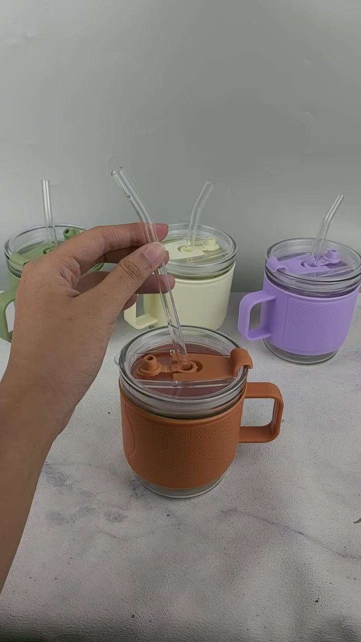 Gelas Gagang Kaca (70pcs)