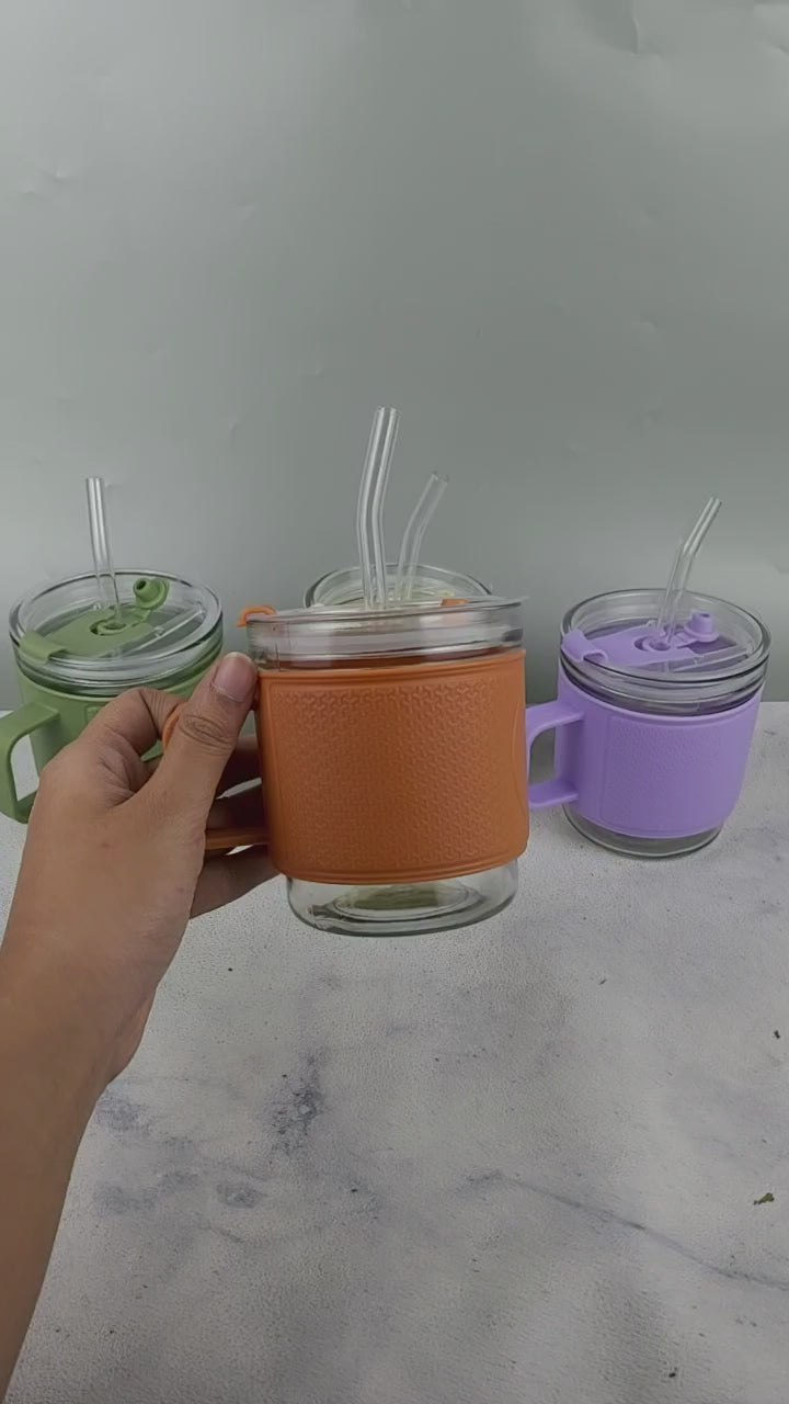 Gelas Gagang Kaca (70pcs)