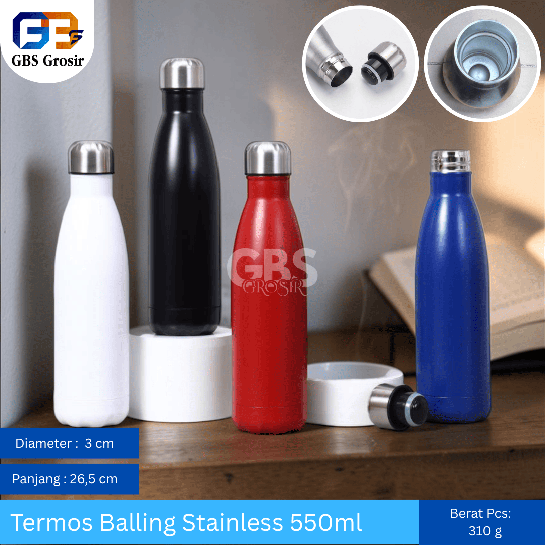 Termos Balling Stainless 550ml (50pcs)